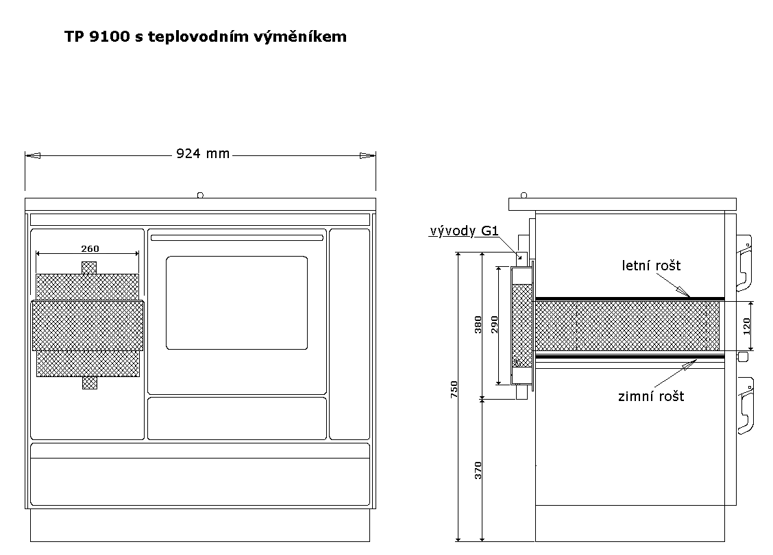 sporák moravia 9100