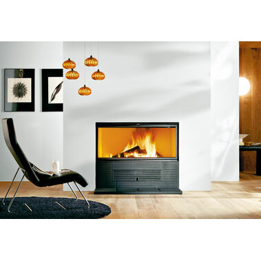 Edilkamin teplovzdušná krbová vložka - CRISTAL FLAT 120