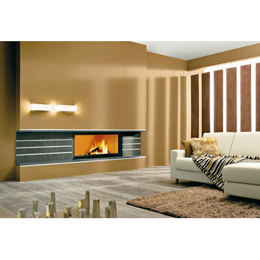 Edilkamin teplovzdušná krbová vložka - CRISTAL FLAT 120